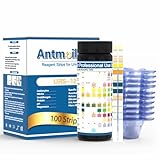 Antmoilios 12-Panel UTI Test Strips Kits for Urinalysis 100ct, Women Urine Treatment & Prevention at Home, URS Testing Kit for Kidney, Liver, UTI, Keto Diet, Ketosis, Hydration, Proteinuria, & More