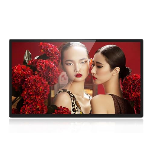 DHMYYXGS Grand Cadre Album Photo électronique 32",Connecté WiFi & écran IPS Fhd, Mural Capteur Mouvement, 32gb Support USB/SD Et Rotation Automatique 22in