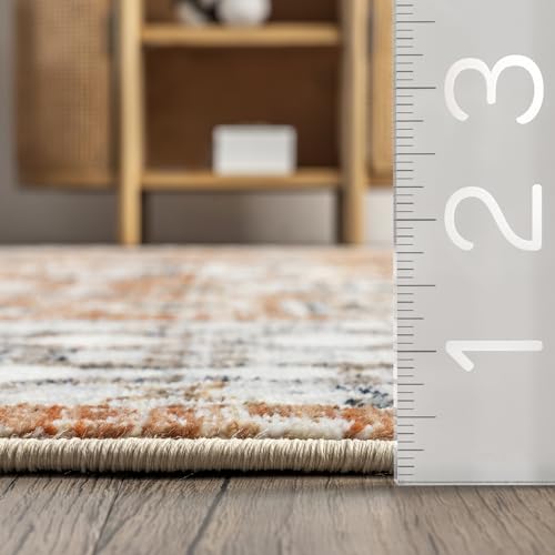 nuLOOM Tapete Oriental 8x10 pies Vanesa Rust miniatura 2