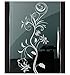 DD Dotzler Design Fensterfolie Milchglasfolie Fensterbild Herbst und Frühling Glastür Blumen Aufkleber Sichtschutz Motiv 2111-12