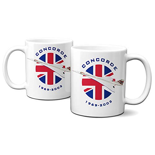 Taza Concorde 11oz British Airways miniatura 2