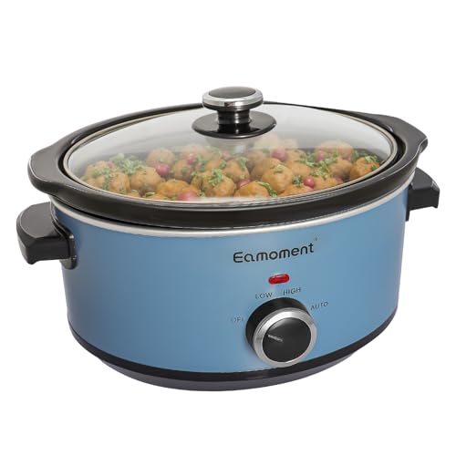 Eamoment Mijoteuse 200 W avec 3 Niveaux de Chauffage et...