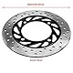 Bremsscheibe, 240mm Motorrad Rund Hinterrad Bremsscheibe Ersatz für CB400 CB-1 CB500 CB750 CB900 Hornet919 für Bremsscheibe Cb 500 Pc32 Bremsscheibe Scheibenbremse Scheibenbremse Motorrad Bremsscheibe