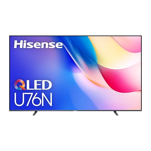 Hisense 100-Inch Class U7 Series ULED 4K UHD Google Smart TV (100U76N, 2024 Model) - QLED, Native...