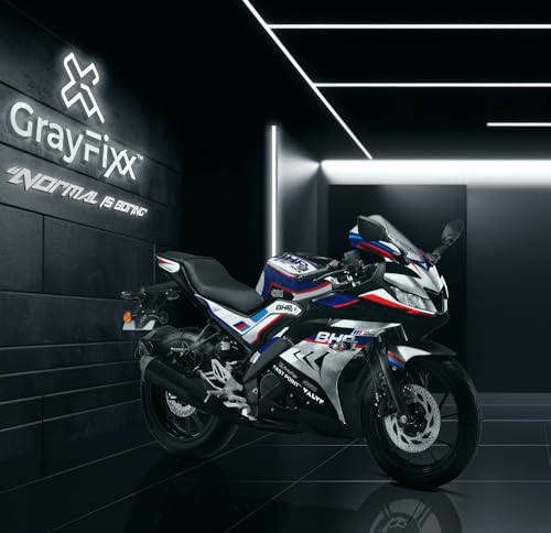 Image of Grayfixx BHP6 Full Body Sticker for R15S & V3 | Made in Premium Gloss Vinyl with FPF(Fade Protection Film), Water Proof, Precut Sticker, Pack of 1 Both Side with 2 Years Guarantee
