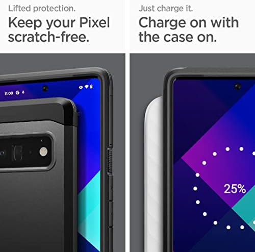 Spigen Tough Armor Case Compatible with Google Pixel 6 Pro - Black