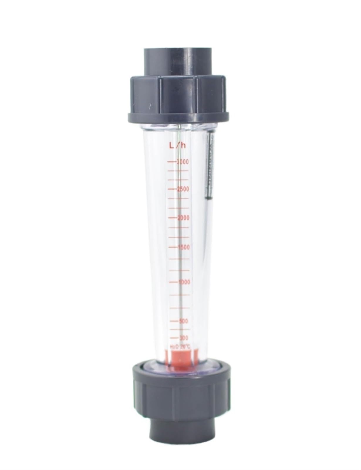 Misuratore di portata rotametro serie tipo tubo di plastica LZS-50(1.6-16 m3PH)