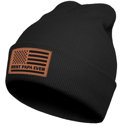 Image of Papa Gifts from Grandkids American Flag Cap Papa Hat for Grandpa