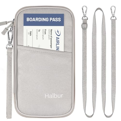 Porta Passaporto Fintie Con Protezione RFID - Portafoglio Da Viaggio Per Documenti, Carte Di Credito E ID - Foto 7