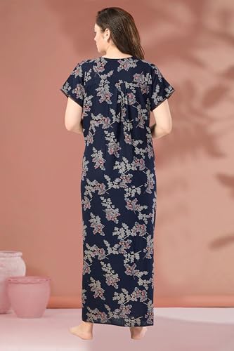 Image of Soulemo Women's Alpine Blended Printed Nighty 1635