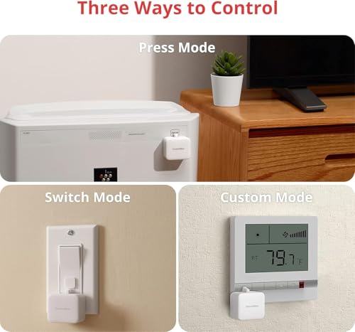 SwitchBot Smart Bluetooth Switch Toggle - Machen Sie Schalter intelligent, App- und Timer-Steuerung, fügen Sie SwitchBot Hub Mini hinzu… – Ansicht 8