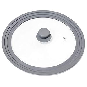 Oishii Lidmaster Universeel Glazen Deksel als Pan- of Potdeksel – Geschikt voor Potten met Ø 28, 30 en 32 cm
