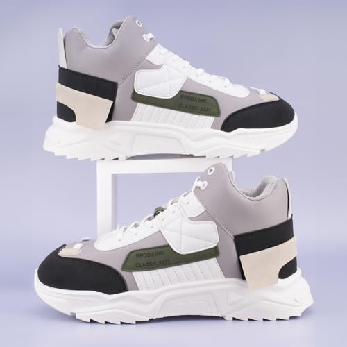 Image of RapidBox Men Multicolor Casual Sneakers