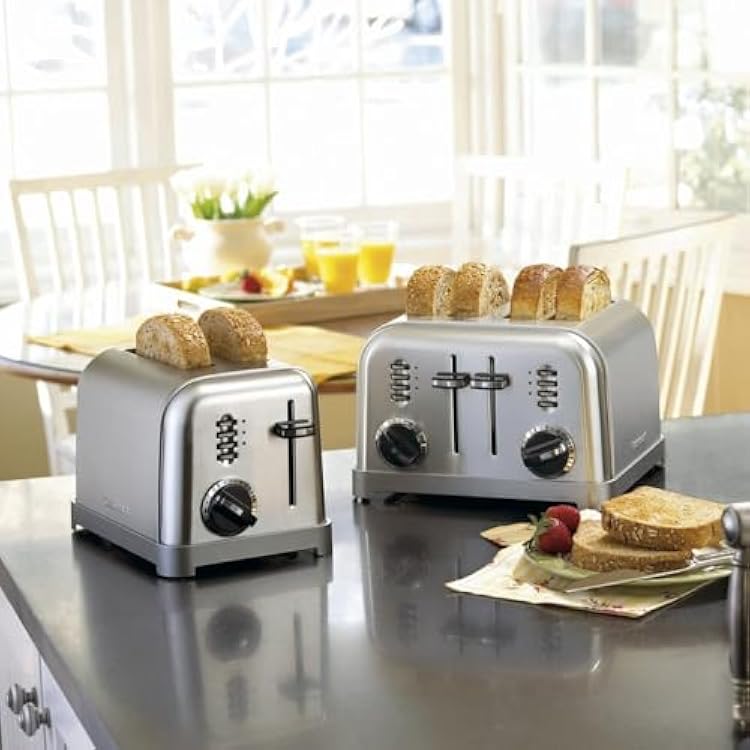 Cuisinart Classic 4-Slice Toaster Black/Stainless Zimbabwe Ubuy