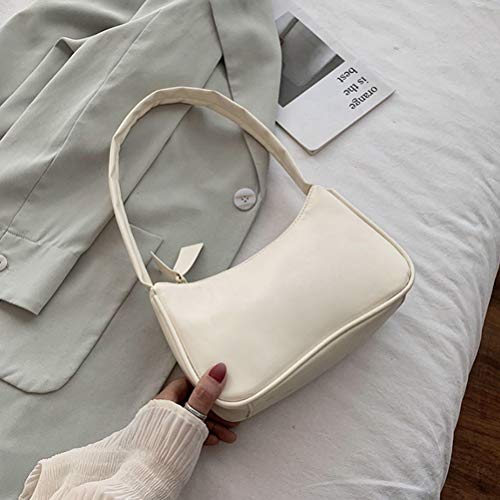 Zhangpu Unterarmtasche für Damen im Retro-Stil, Schleife, Handtasche, PU-Leder, Tasche mit Griff oben Taschen mit Tragegriff Cover