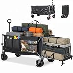 Citybay – Citybay Bollerwagen Faltbar 300L+120L mit Verstellbarer Heck