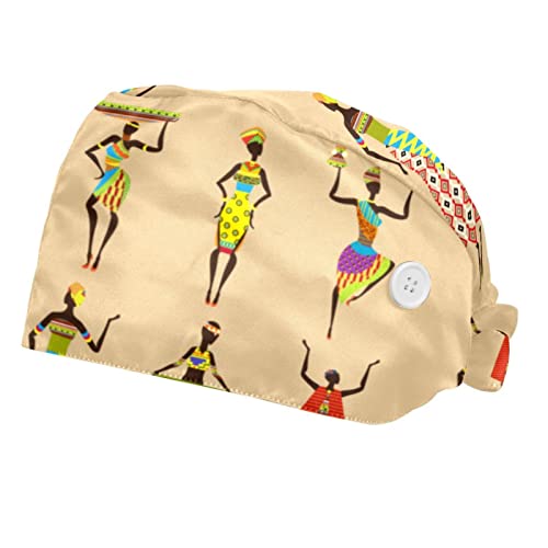 Chapeaux bouffants femmes africaines JDEZ et casquettes de travail mixtes réglables