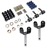 Golf Cart Front End Repair Kit 1016386 1016349 Replacement for Golf Cart Club Car DS 1993 1993-2008 Gas & Electric Golf Carts Mustrod