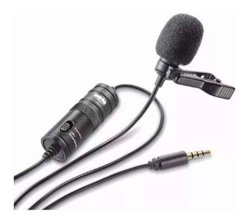 Microfone Lapela Greika Gk-lm1 P/smartphones E Cameras C/nf