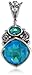 Sterling Silver and Caribbean Quartz Pendant