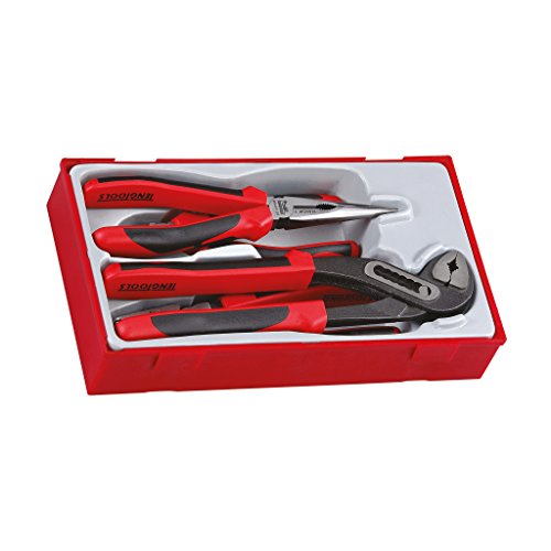 Tengtools TT440-T - Juego de 4 alicates Mega Bite con mangos de TPR
