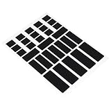 Utilisation polyvalente : conçus pour s’adapter à toutes les souris sans fil ou filaires, ces autocollants latéraux pour souris PC sont compatibles avec de nombreuses surfaces pour une utilisation