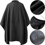 Professional Hair Cutting Cape with Adjustable Snap Closure, Salon Barber Cape,Waterproof Hairdressing Salon Cape - 50" x 60" - Image 3