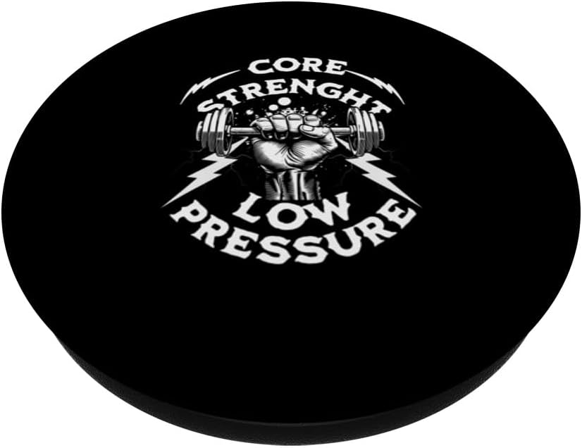 Hypopressives Pressure Core Strenght men women PopSockets Adhesive PopGrip image 2
