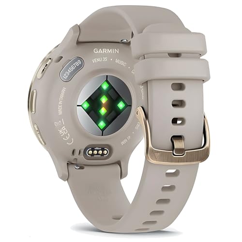 TUCOMO Armband Kompatibel mit Garmin Venu 3S 41mm/Venu 4 41mm 18mm Weiches Silikon Sport Ersatzband für Garmin Vivoactive 4S / Venu 2S / Vivomove 3S/ Forerunner 255s/265S Herren Damen