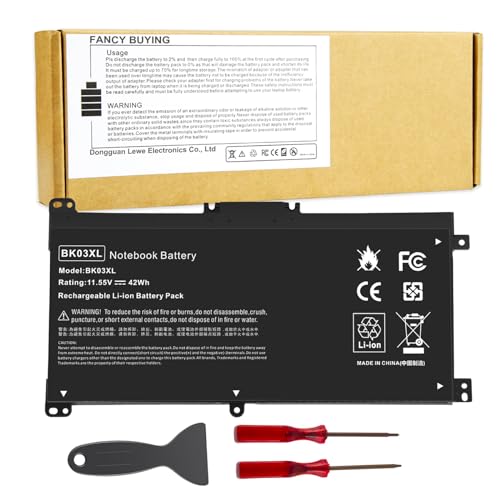 BK03XL Battery for HP Pavilion X360 14-BA000 14M-BA000 14m-ba011dx 14m-ba013dx 14m-ba014dx 14m-ba015dx 14m-ba114dx 14-ba000 14-ba175nr 14-ba110nr 14-ba253cl 14-ba125cl 14-ba175nr HSTNN-LB7S HSTNN-UB7G