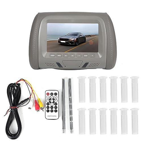 Torvex 7-Zoll Auto Kopfstützenmonitor Grau