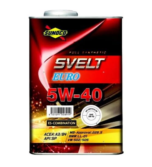 Amazon | SUNOCO SVELT EURO スノコ スヴェルトユーロ 5W-40 1L | 車用