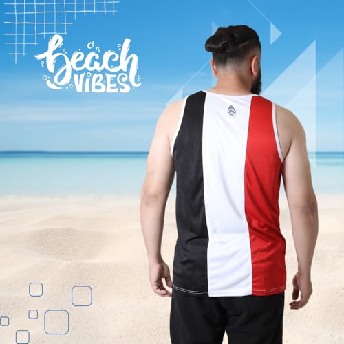 Image of Sleeveless T Shirts for Men - Gym Vest, Sando Tank Top Wear, Workout Baniyan, Stringers Inner Shirt, Bodybuilding Tshirts, Sports Tshirt Vests, Stylish Tanks Tops