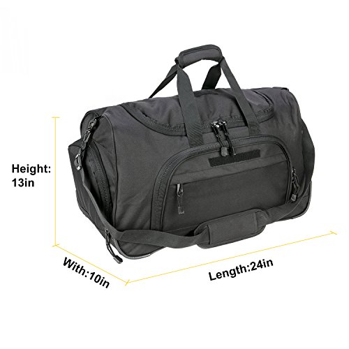 Military Tactical Duffle Bag Gym Bag for Men Travel Sports Bag 24 Inch Small Duffel Bag