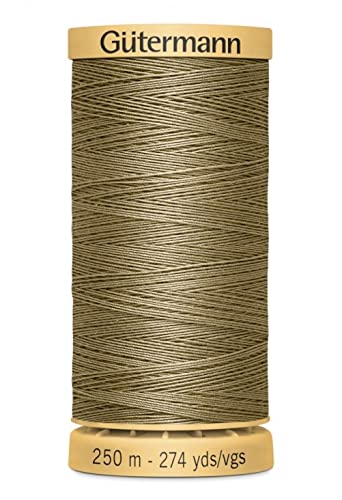 Gutermann Hilo de Algodón Natural 250m 1015 miniatura 1