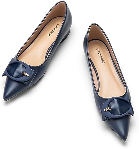 C.PARAVANOC.Paravano Flat Shoes Women | Ballet for Women Shoes | Pointed Toe Flats | Leather Flats for Women | Comfortable Slip on Women's Flats | Work Flats for Women