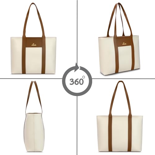 Image of Lavie Women's Colourblock Regan Tote Bag | Tote Bag for Work | Ladies Purse | Stylish Shoulder Bag | Gift for Women