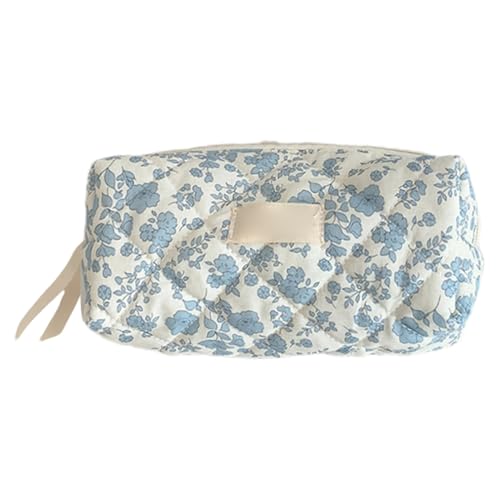 Estuche para lápices para la escuela, organizador de bolígrafos de gran capacidad con cremallera, de papelería duradera para estudiantes y suministros de oficina, Blue, Refer to description