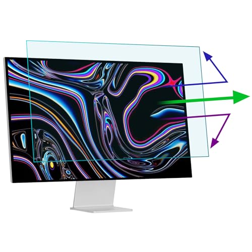 Protecteur d'écran TV 32" anti-lumière bleue et anti-reflet pour TV LCD LED OLED