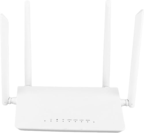 Enrutador, 4 antenas, CA 300 Mbps, router de CA para el hogar de negocios para Internet de alta velocidad, compatible con WPA PSK, WPA2 PSK