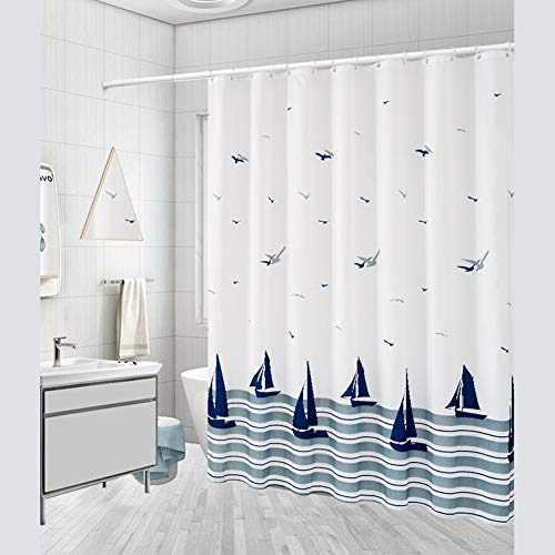 DXAQC Rideau de Douche Nordique Cover