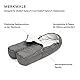 Stokke Xplory X Fußsack, Modern Grey - Im Fußsack bleibt das Baby bei Spaziergängen an kühlen Tagen kuschelig warm - Sonalanfutter & Fleece + wasserabweisendes Obermaterial - Verstellbare Frontöffnung