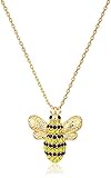 Kate Spade New York "Pave Bee Mini Pendant Picnic Perfect Pave Bee Mini Multi Pendant Necklaces