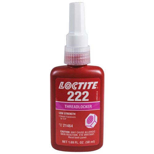 Loctite 21464 222Ã¢Â¢ Threadlocker, 50 mL, Purple