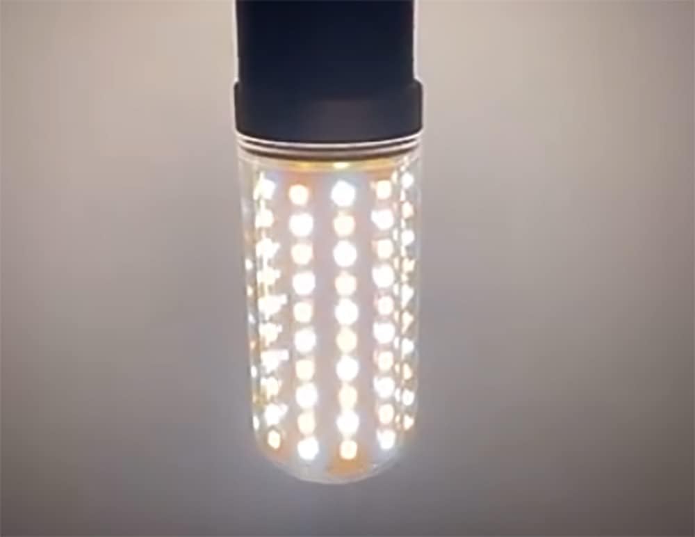 E14 25W Corn LED Light Bulb E14 Candelabra Light 200W Halogen Equivalent 130PCS 2835SMD LED Chips for Decorative Light and Chandelier Light, Not Dimmable, 4000K Neutral White, AC85-265V, Pack of 4