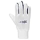 DSC 1501547 Surge Cricket Wicket Keeping Inner Gloves for Youth | Cotton Plam Gloves | Faster Sweat Absorbtion | Confort Fit | Kit for Men and Boys | White