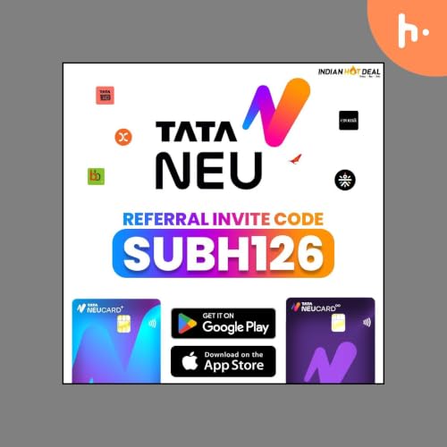 『Tata Neu HDFC Credit Card Referral Codes 2026: DEEP9186 & SUBH126 - ₹0 Joining Fee + 10% Zomato Cashback』のカバーアート