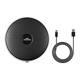 360° Computer Microphone for Desktop , USB Conference PC Mic, Noise-Canceling Technology, Recording, Skype, Online Class, Court Reporter, Plug & Play, Compatible with Windows/PC/Desktop/Laptop