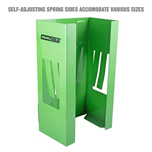 Oemtools 24945 Magnetic Glove Dispenser, Disposable Gloves Box Holder, Glove Holder For Wall Mount, Magnetic Glove Box Holder, Green Glove Dispenser Wall Mount #TOP1