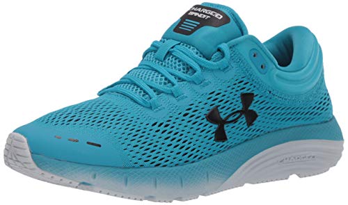 Under Armour Herren UA Charged Bandit 5 Laufschuhe, Grün (Escape/Halo Gray/Black (302) 302), 44 EU